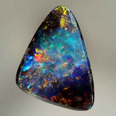 SOLID BOULDER OPAL The brightest sparkles